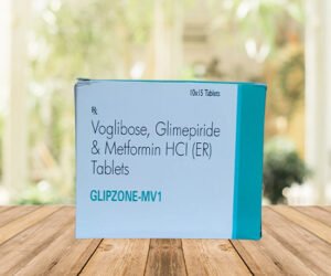 Glipzone MV 1mg Tablet