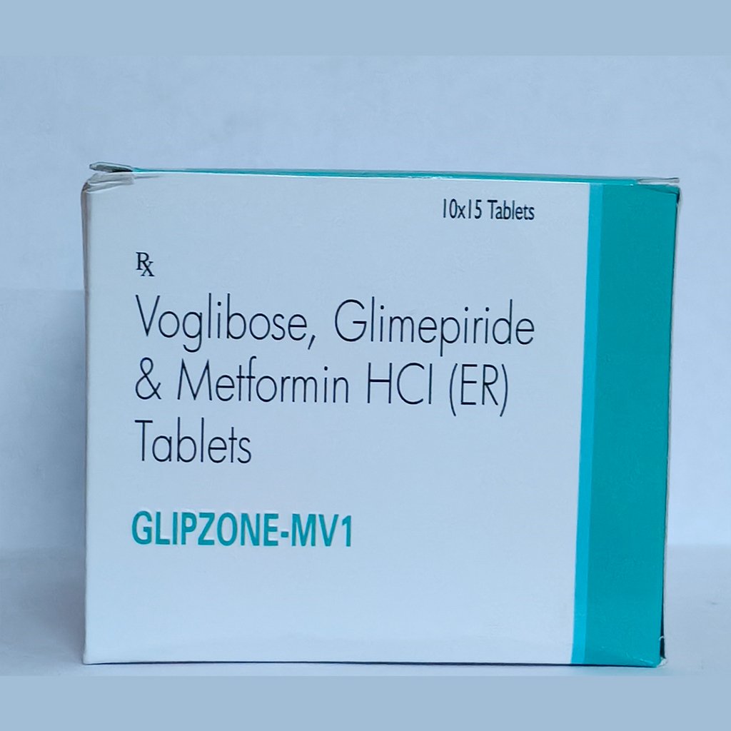 Glipzone MV 1mg Tablet