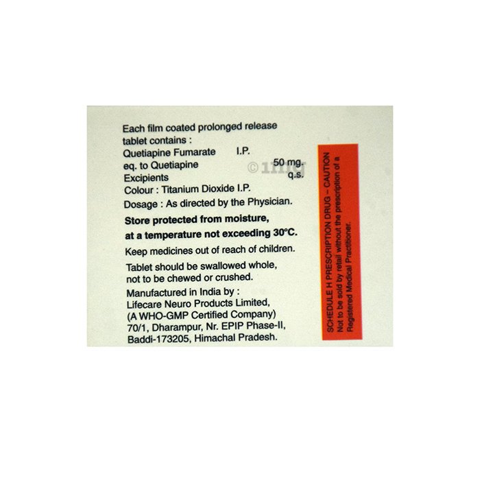 Qutigon SR 50 Tablet - Image 2